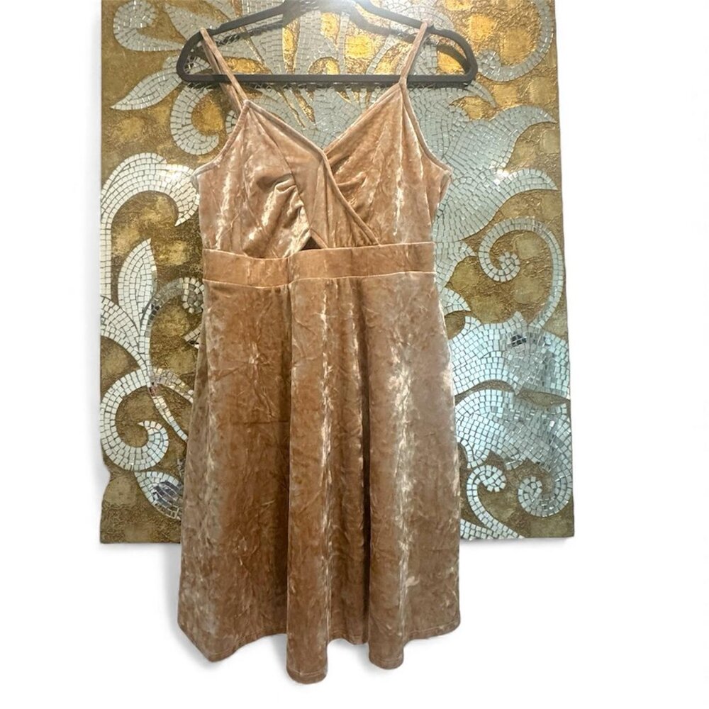 Crushed Velvet Dress
